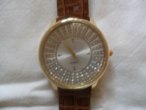 relogio pulcera marrom